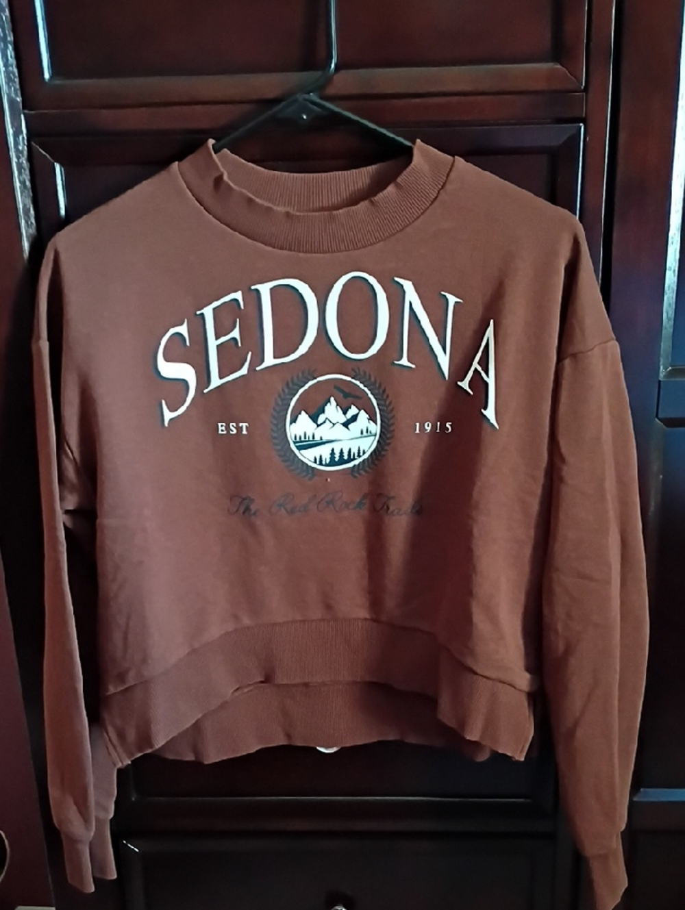 Brown Sedona Graphic Sweatshirt